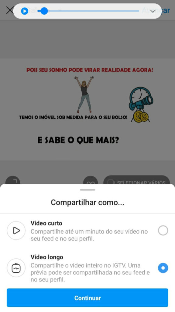 tela-postar-video-no-IGTV