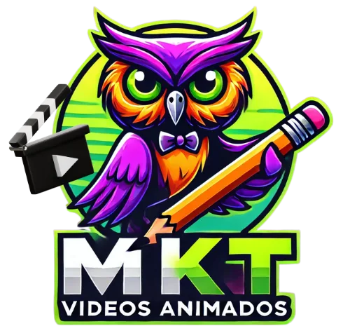 Logomarca da Mkt Vídeos Animados